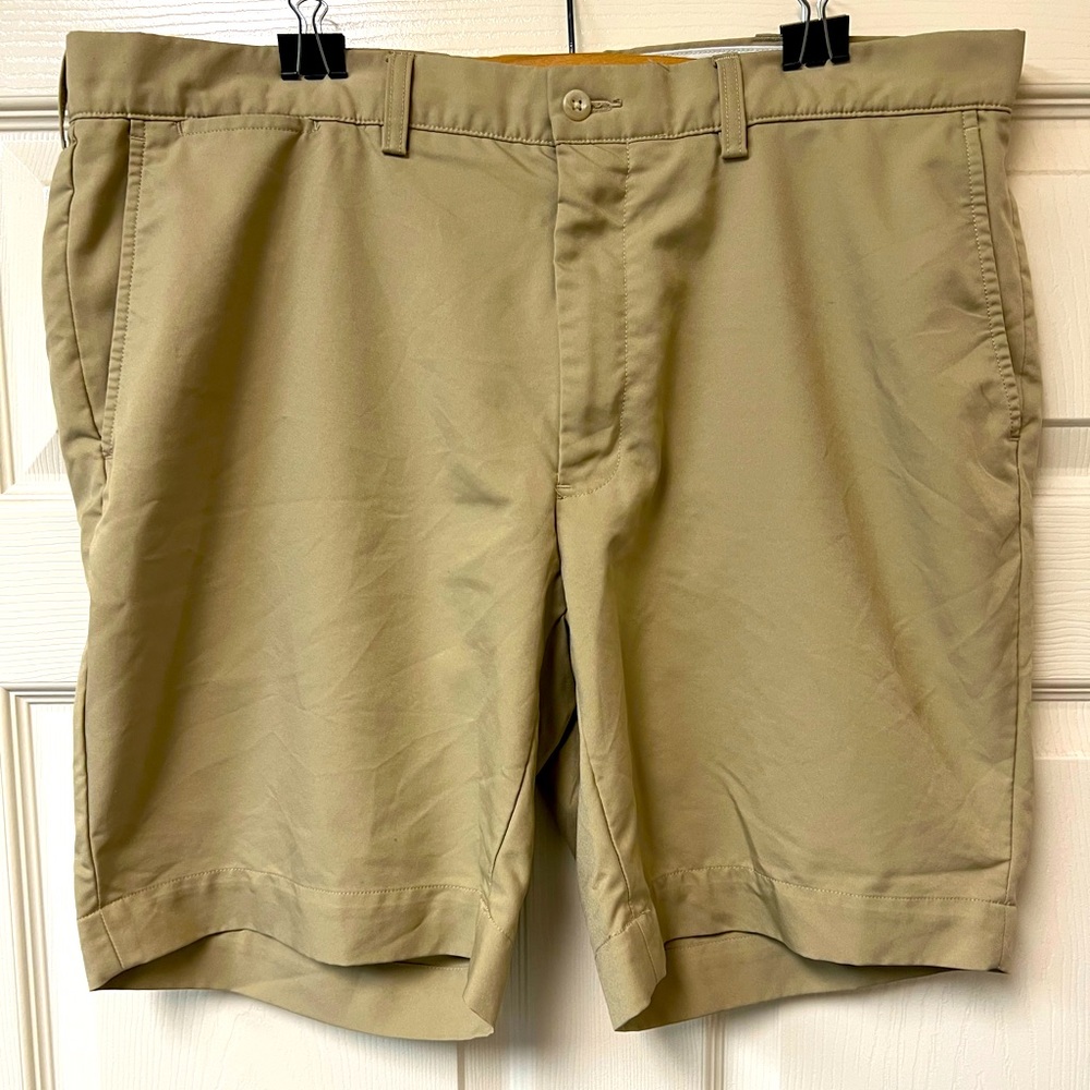 POLO Ralph Lauren Brown/ Khaki Shorts Mens Size 38 100% Polyester